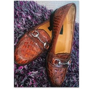 Ginuwine crocodile men’s zelli shoes